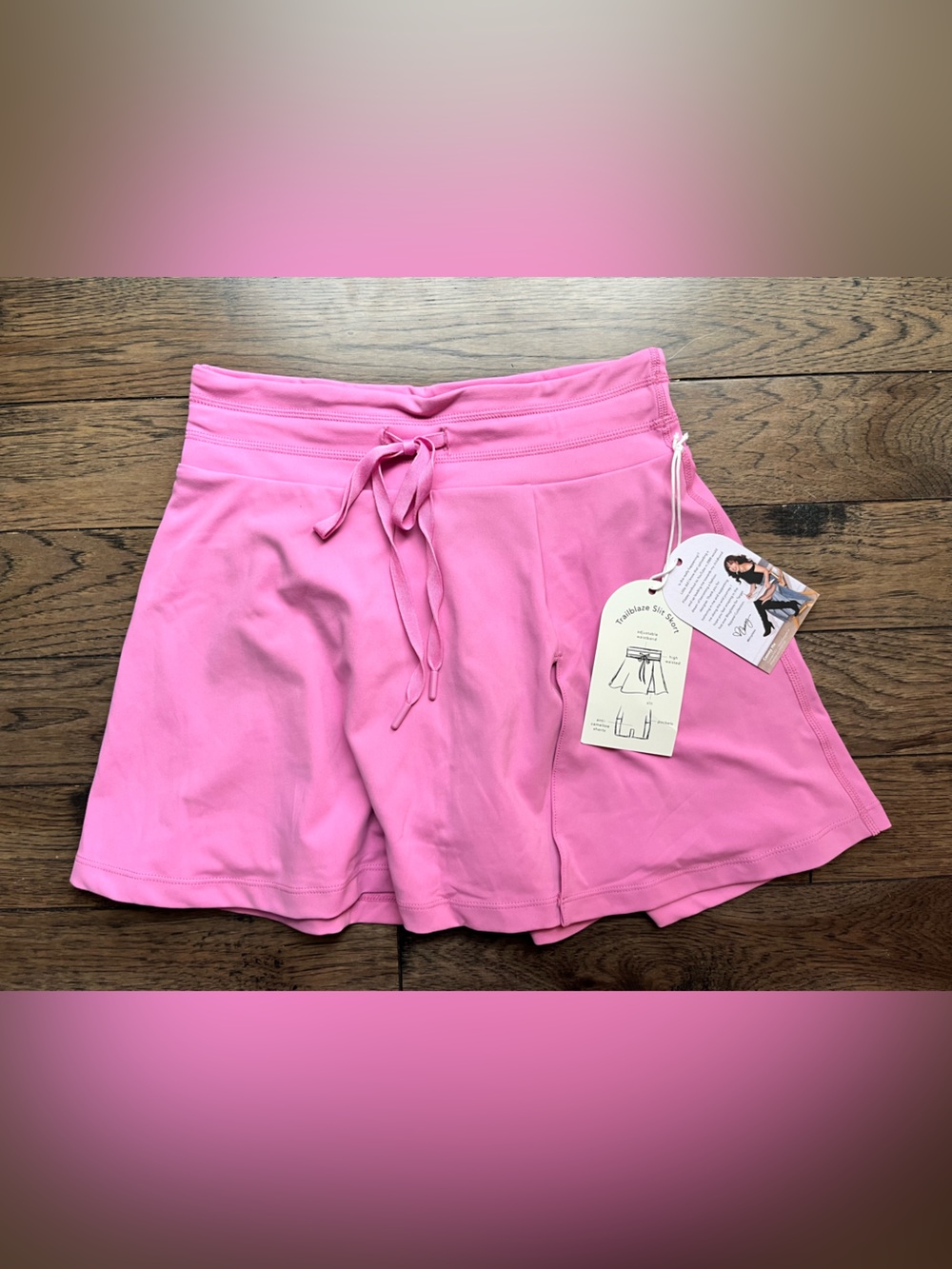 Blogilates trailblaze slit skirt Pink Women's Lounge Shorts - small new